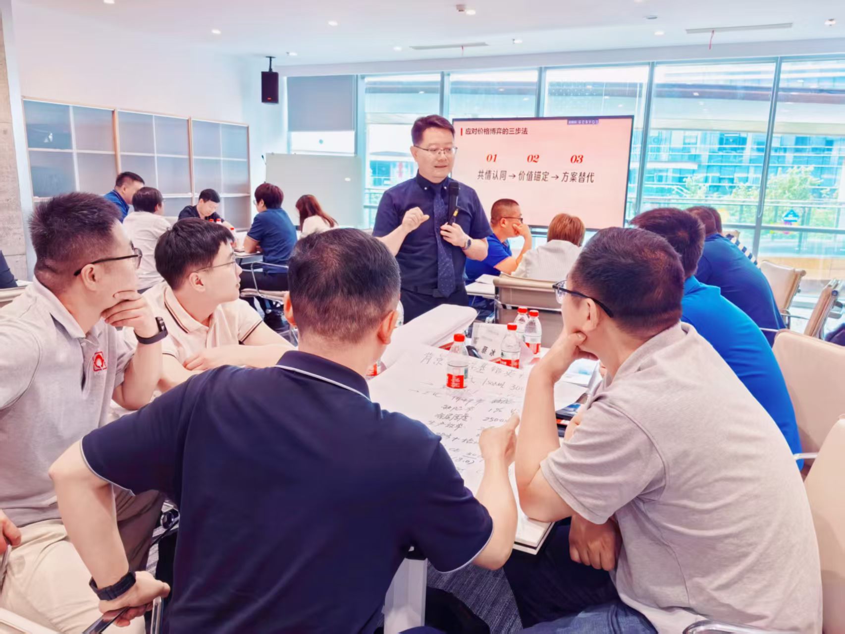 杜忠老师受邀赴苏州为维苏威开展《B2B谈判与业绩增长策略》两天工作坊