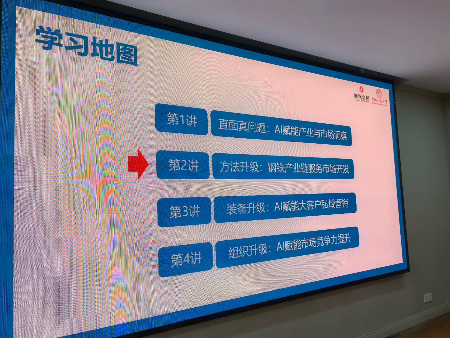 柳钢集团研修班课程体系 - 学习地图
